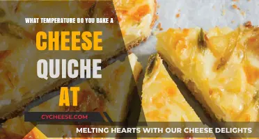 Perfect Cheese Quiche Baking: Ideal Temperature for Flaky, Creamy Results