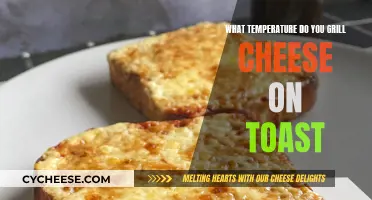 The Perfect Temperature for Grilled Cheese on Toast