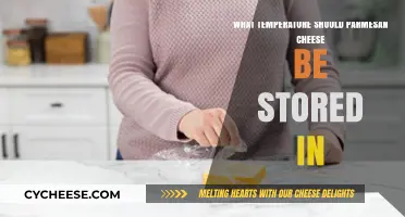 The Ideal Temperature for Storing Parmesan Cheese