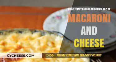 Mac and Cheese: Browning the Top, Temperature Tips