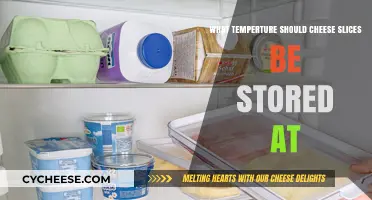 Optimal Cheese Slice Storage: Ideal Temperature for Freshness and Quality