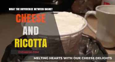 Basket Cheese vs. Ricotta: Unraveling the Distinct Textures and Uses
