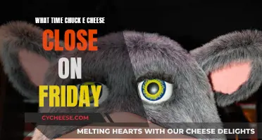 Chuck E. Cheese Closing Hours: Friday Fun Time Limits