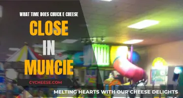 Chuck E Cheese Closing Time: Muncie Location Hours