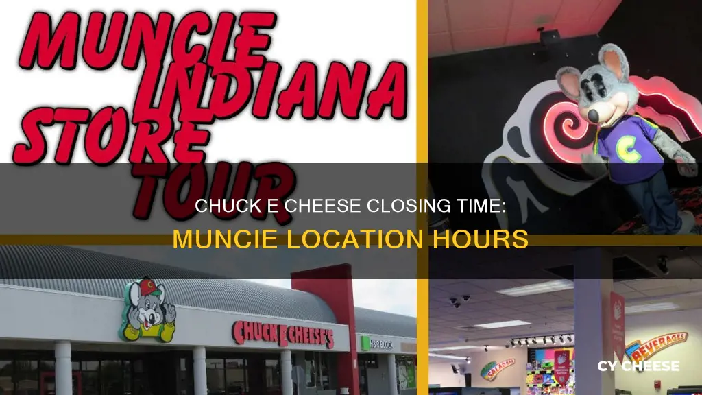 what time does chuck e cheese close in muncie