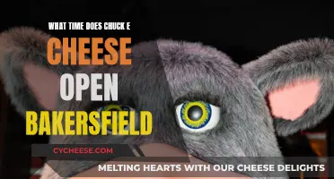 Chuck E. Cheese's Opening Hours in Bakersfield