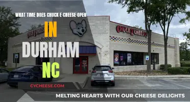 When Can You Visit Chuck E. Cheese in Durham?