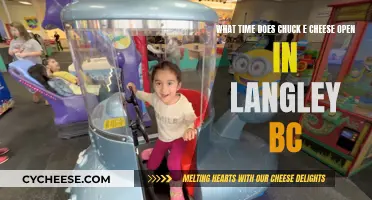 Chuck E. Cheese Opening Hours in Langley, BC