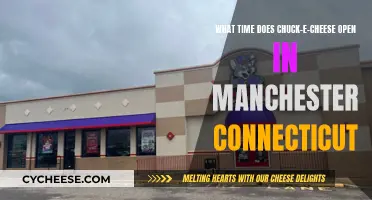 Chuck-E-Cheese Opening Hours: Manchester, Connecticut