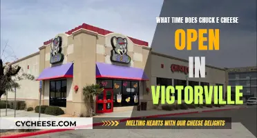 Chuck E Cheese Opening Hours in Victorville