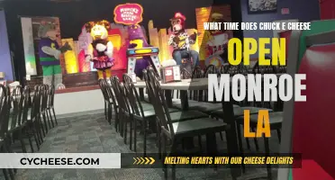 Monroe Chuck E. Cheese Opening Hours Explained