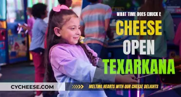 Chuck E. Cheese Opening Hours in Texarkana: When to Visit