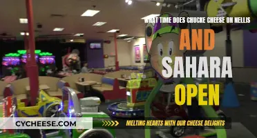 Chuck E. Cheese Opening Hours: Nellis and Sahara