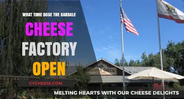 Oakdale Cheese Factory Opening Hours: When to Visit for Fresh Cheese