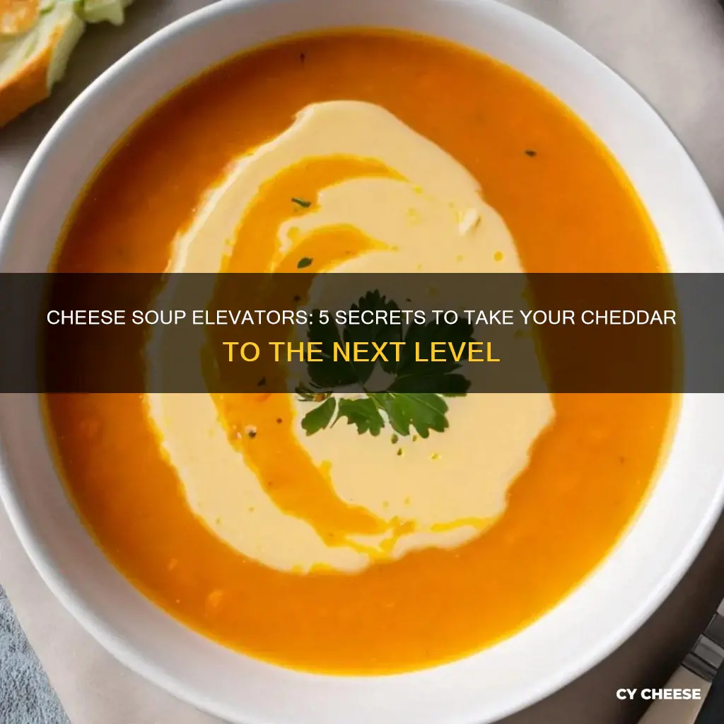 what to add to cheddar cheese soup