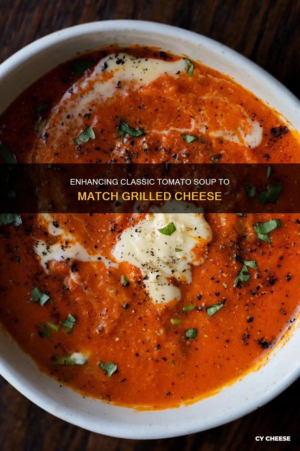 what to add to tomato soup for grilled cheese