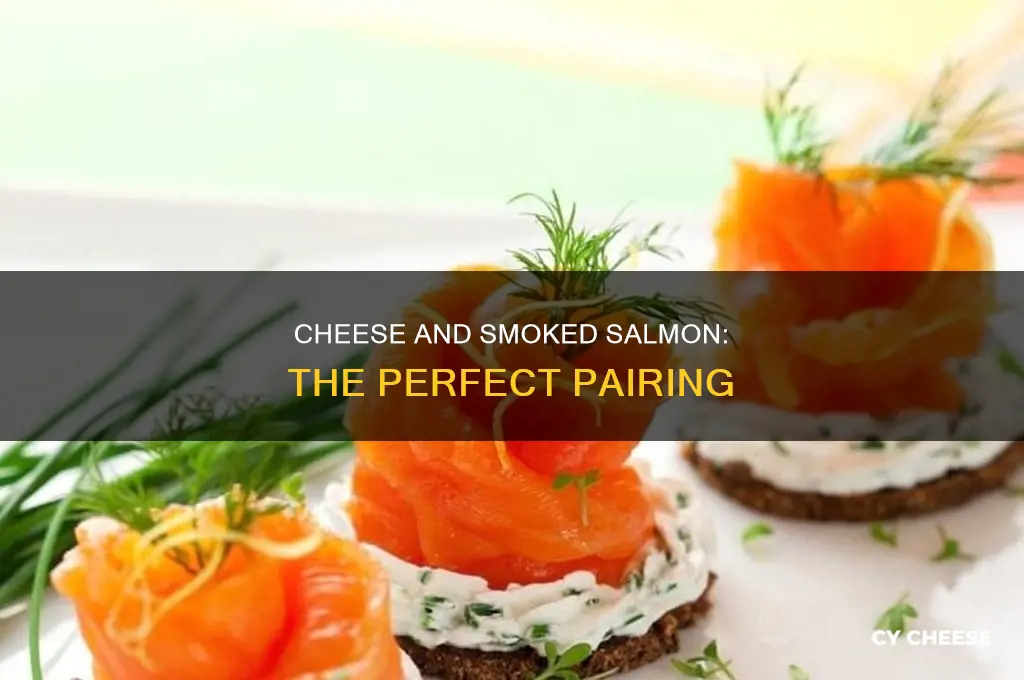 what to cheese to use for smoked salmon