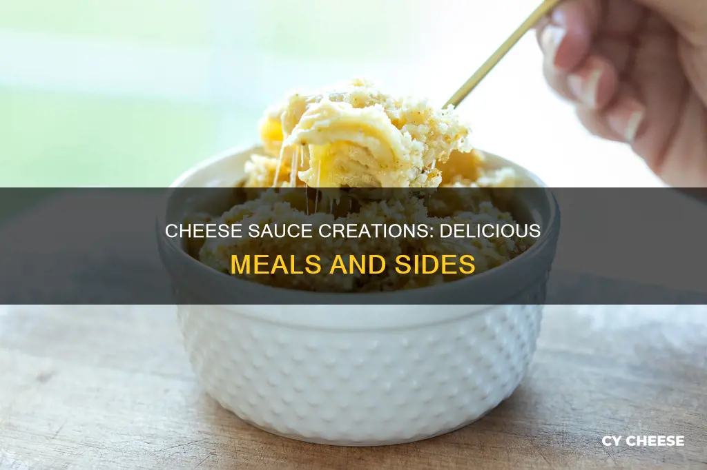 what to cook with cheese sauce