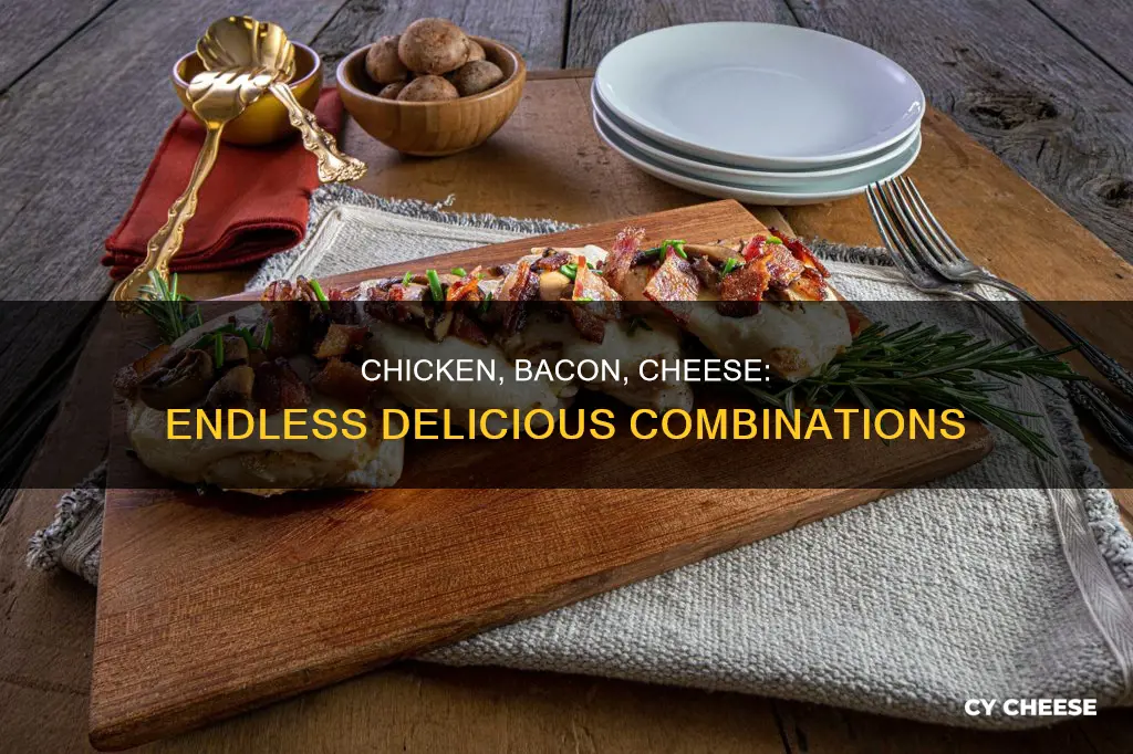 what to cook with chicken bacon and cheese