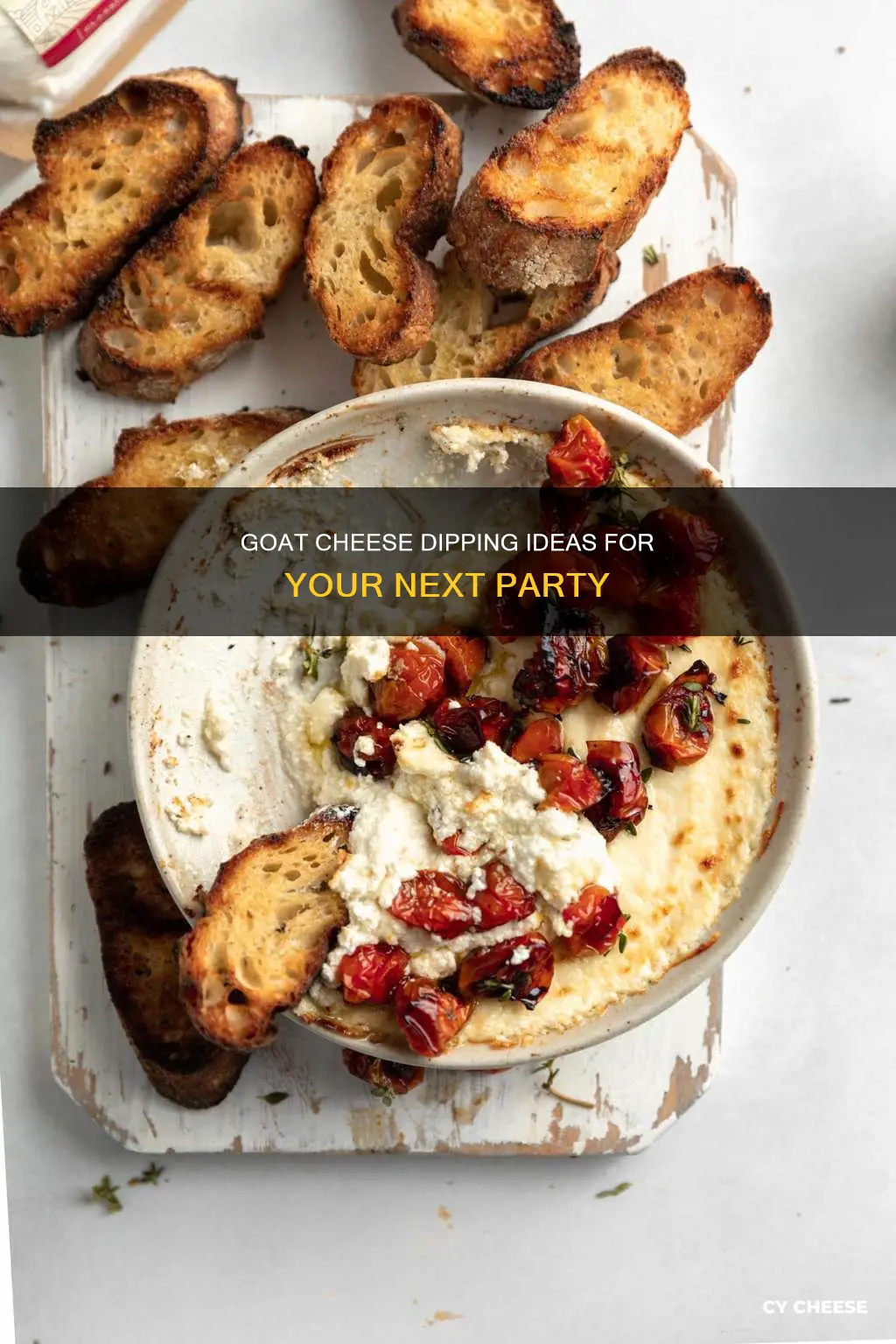 what to dip in goat cheese