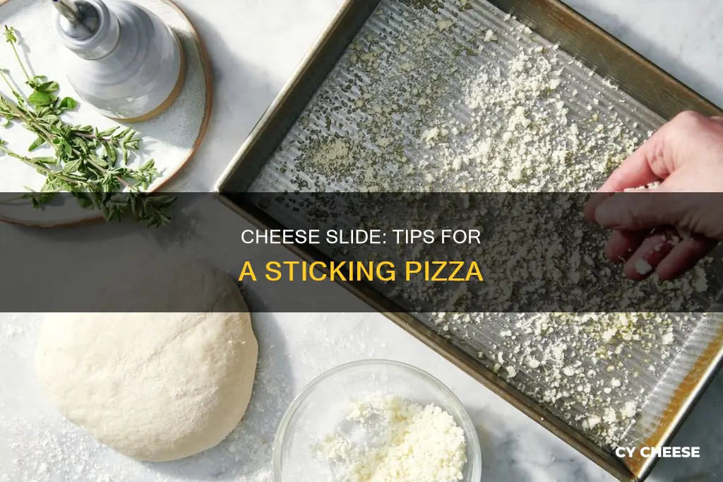 what to do if cheese is not sticking to pizza