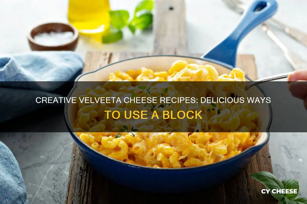 what to do with a block of velveeta cheese