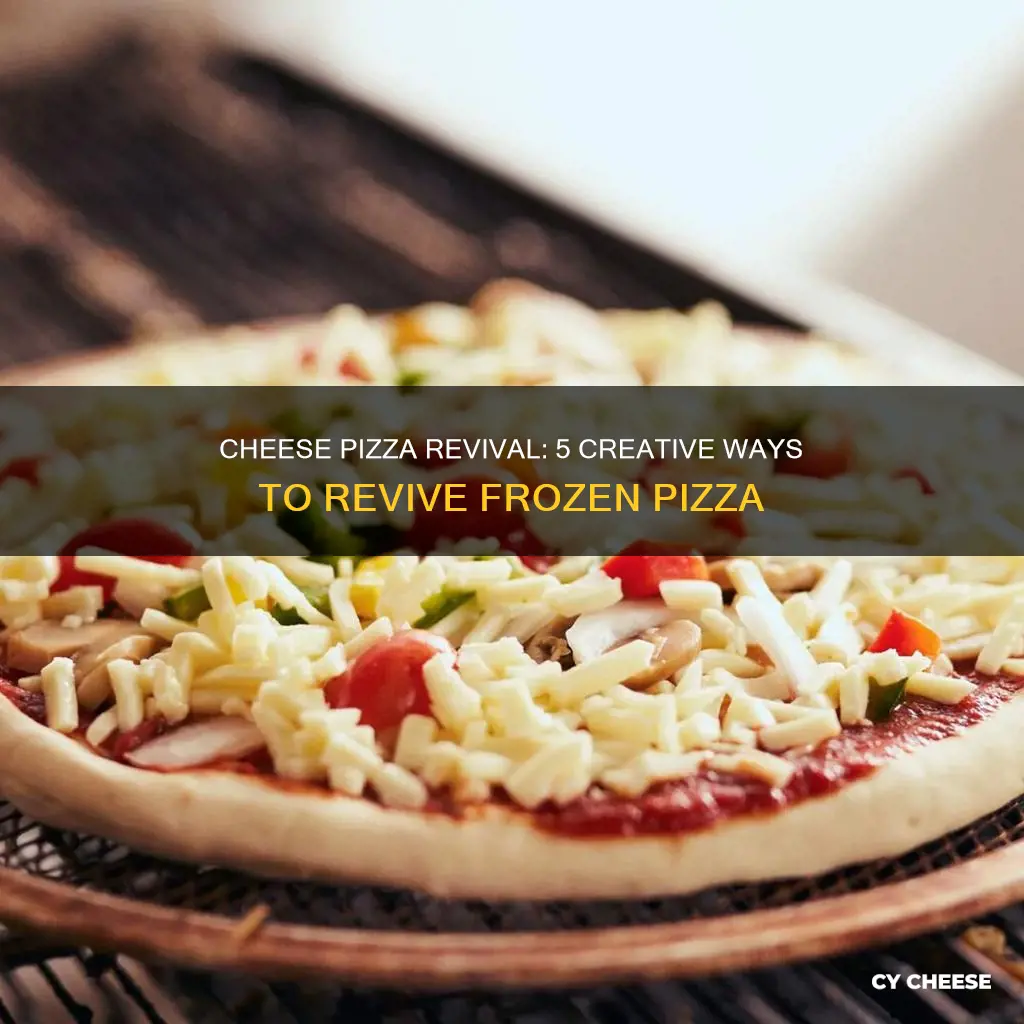 what to do with a frozen cheese pizza