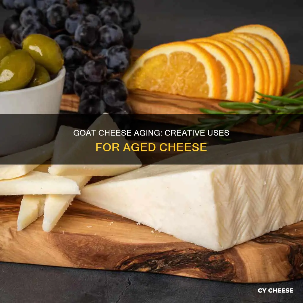 what to do with aged goat cheese