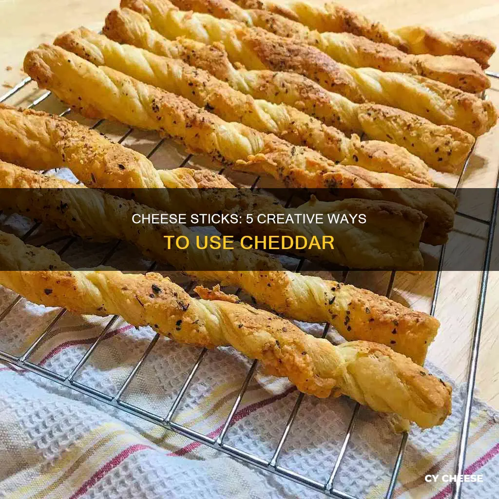 what to do with cheddar cheese sticks