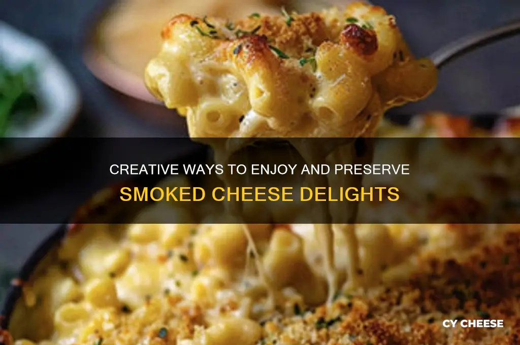 what to do with cheese after its smoked