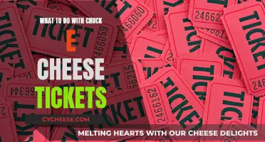 Creative Ways to Spend Chuck E Cheese Tickets