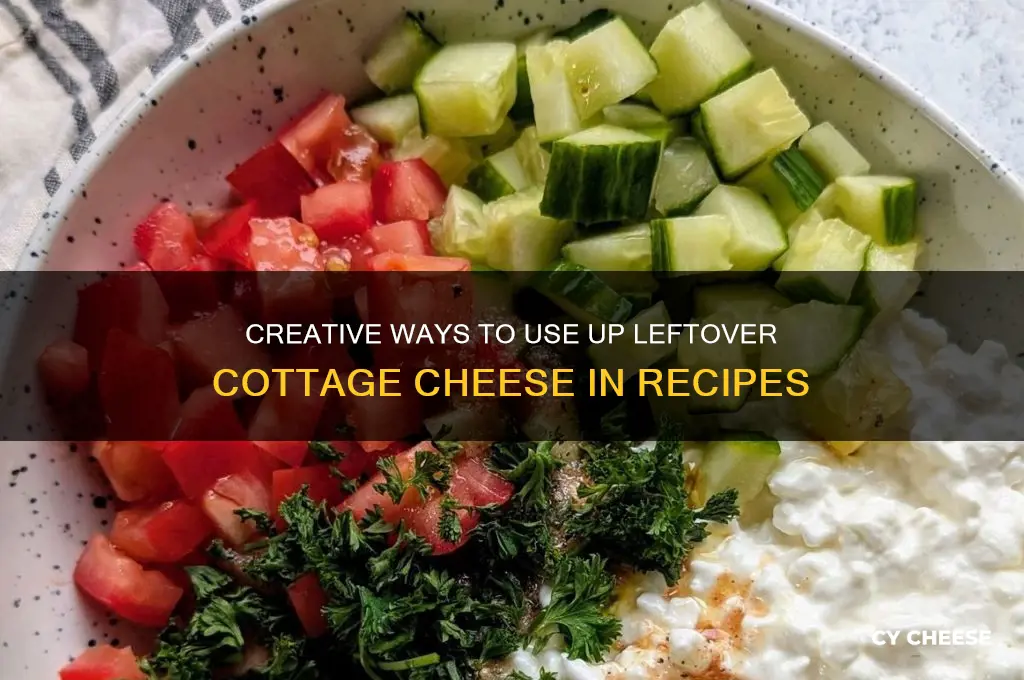 what to do with excess cottage cheese
