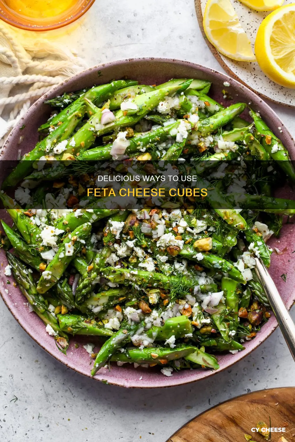 what to do with feta cheese cubes