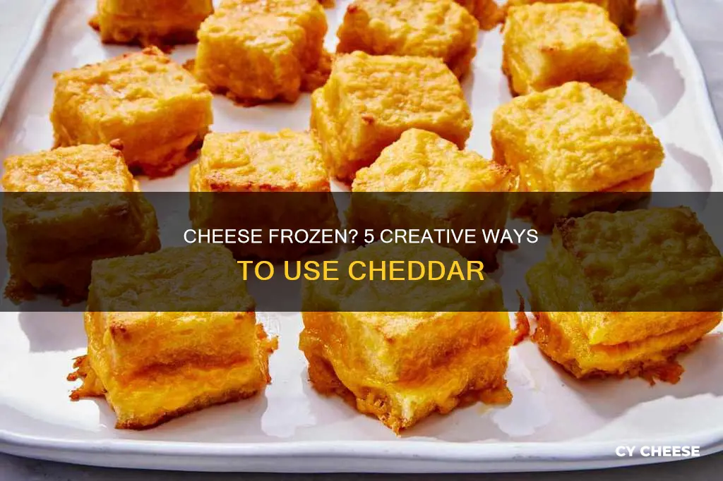 what to do with frozen cheddar cheese