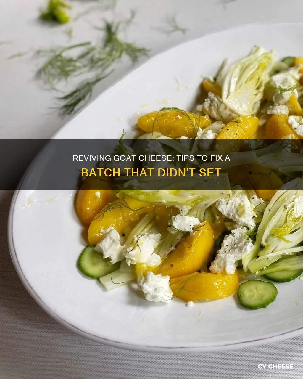 what to do with goat cheese that didn