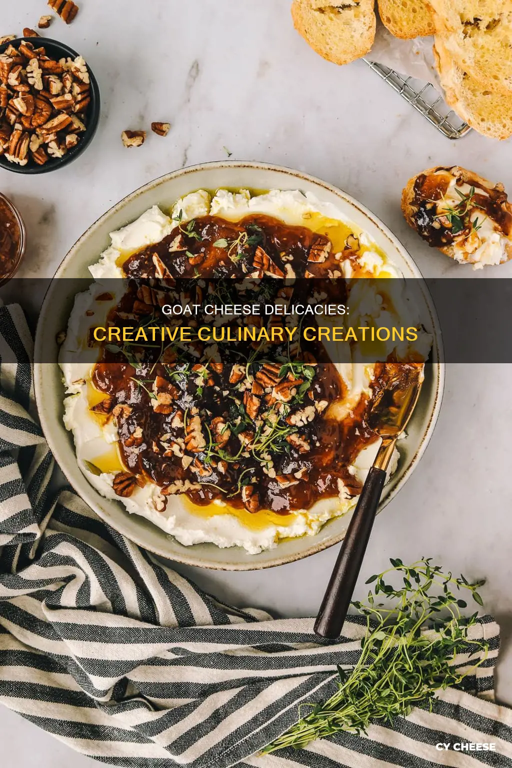 what to do with goat cheese