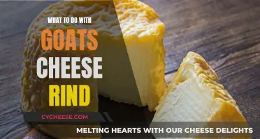 Goat's Cheese Rind: From Waste to Wonder