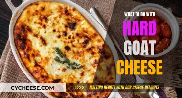 Goat Cheese Conundrum: Creative Uses for Hard Goat Cheese
