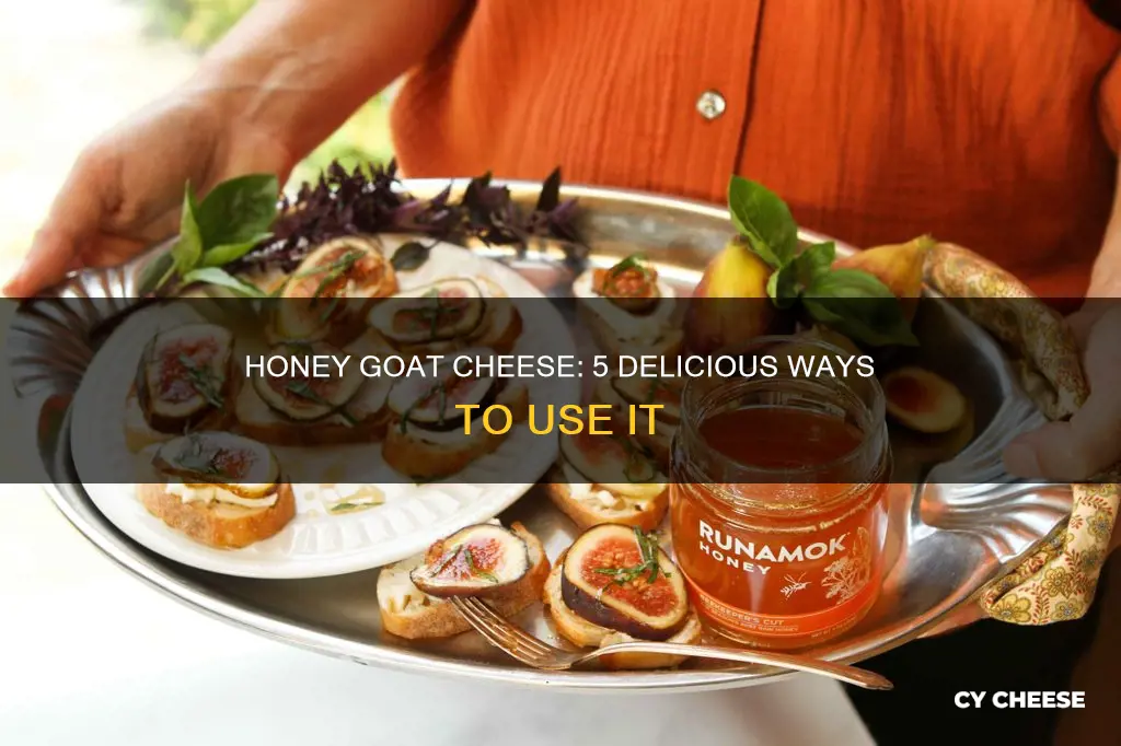 what to do with honey goat cheese