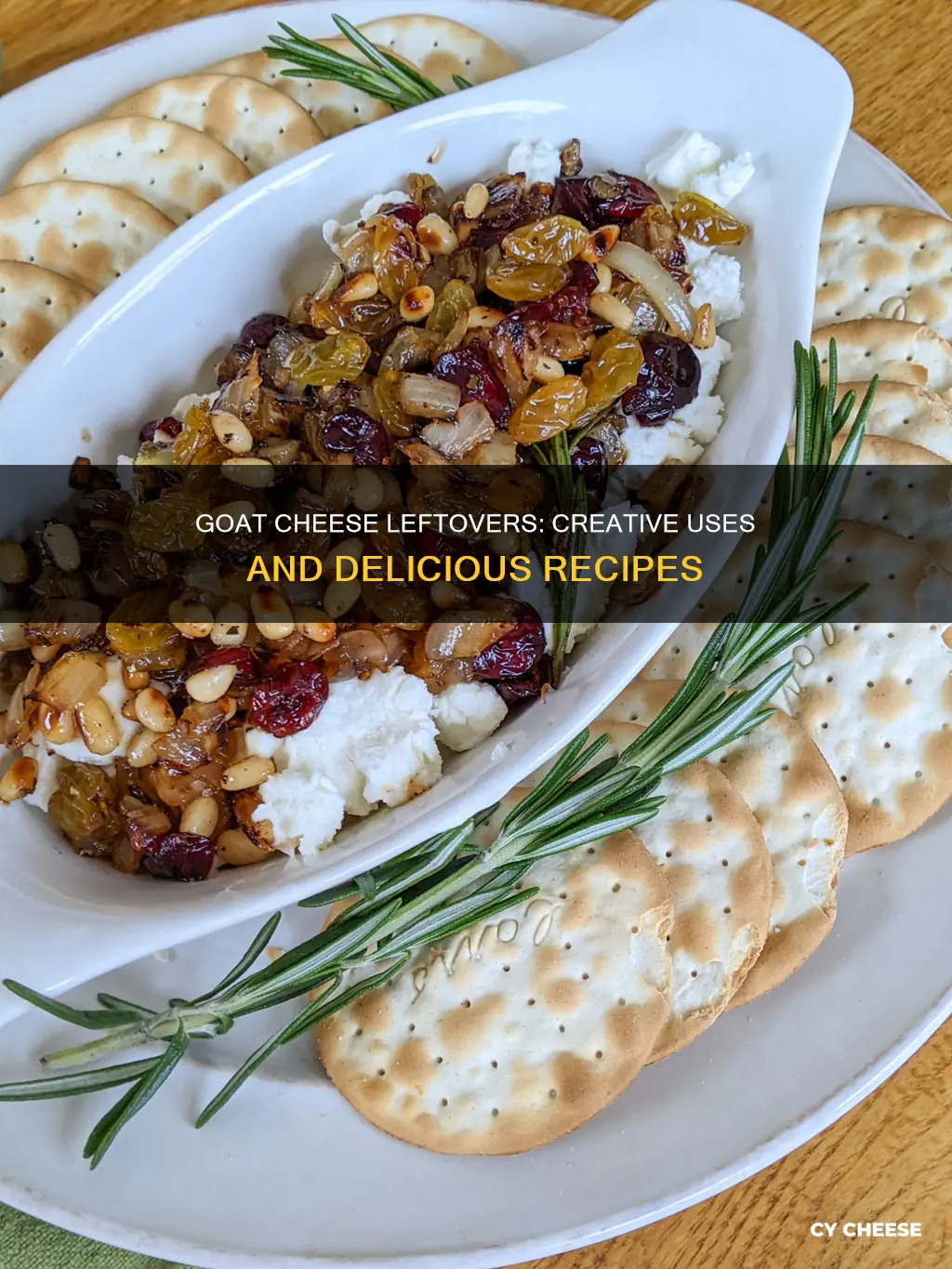 what to do with leftover goat cheese