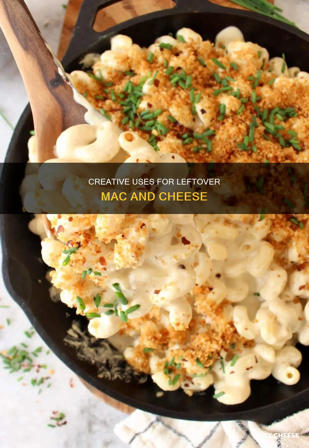 what to do with leftover macaroni and cheese
