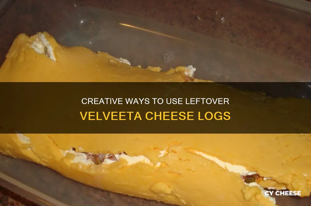 what to do with log of velveeta cheese