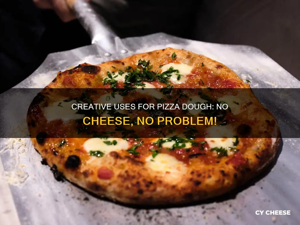 what to do with pizza dough without cheese