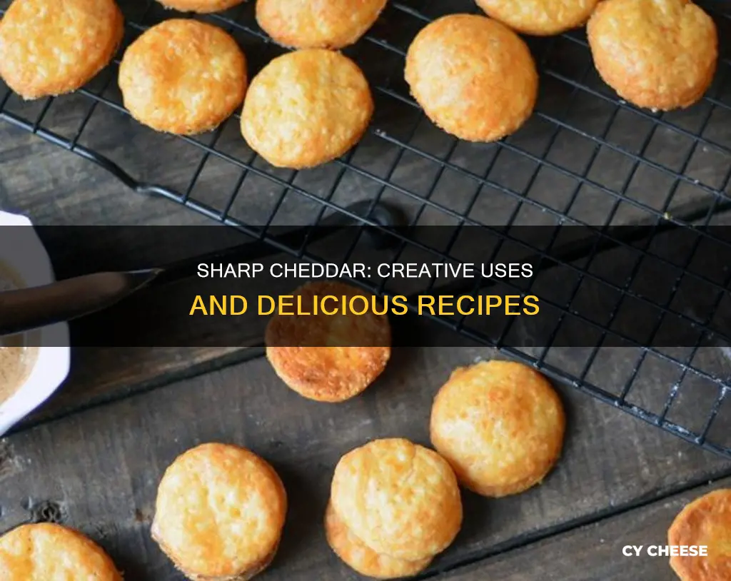 what to do with sharp cheddar cheese