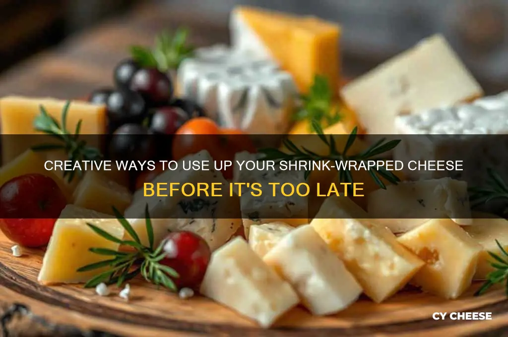 what to do with shrink wrapped cheese last