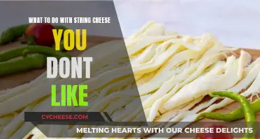 Unwanted String Cheese: Creative Uses and Alternatives