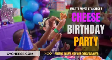 A Fun-Filled Chuck E. Cheese Birthday Extravaganza!