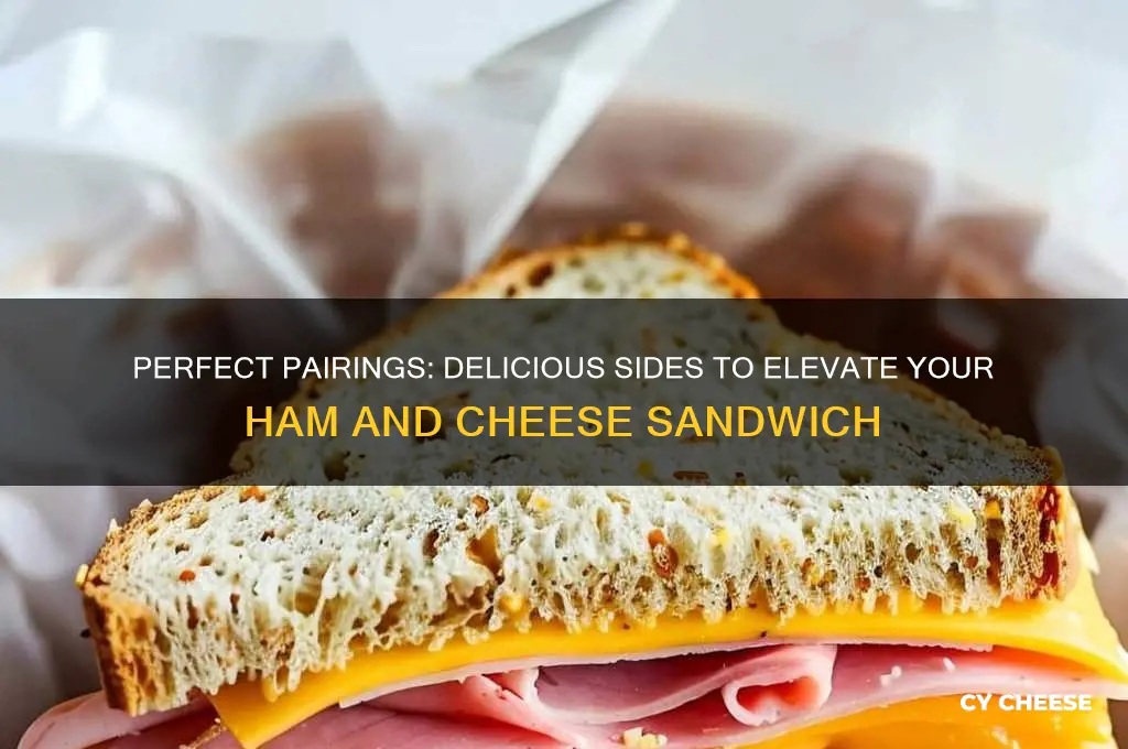 what to have with ham and cheese sandwiches
