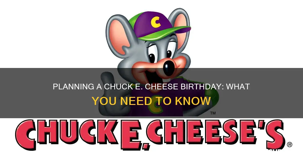 what to know about chuck e cheese birthday parties