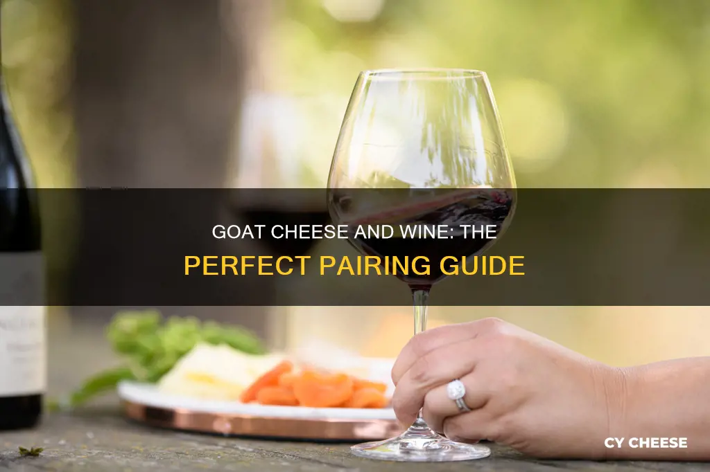 what to pair with goat cheese wine